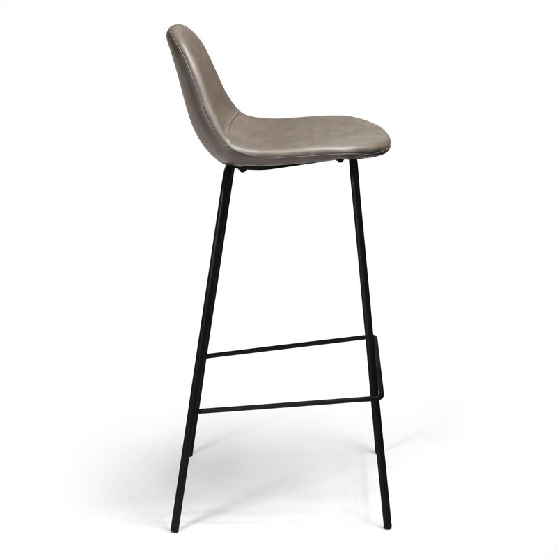 AllModern Kody Vegan Leather Bar & Counter Stool & Reviews Wayfair